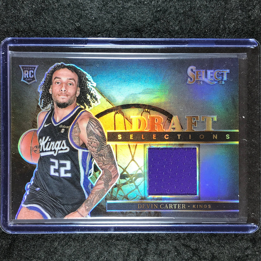 2024-25 Select DEVIN CARTER Draft Selections Memorabilia Rookie Jersey #CAR