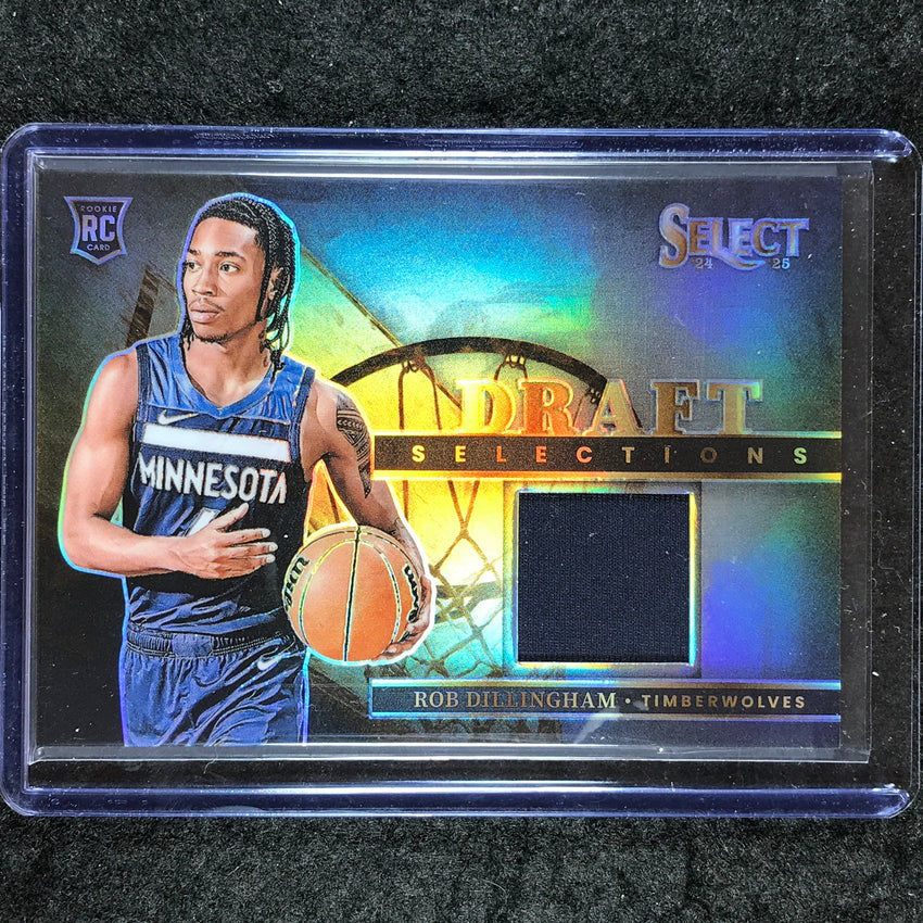 2024-25 Select ROB DILLINGHAM Draft Selections Memorabilia Rookie Jersey #ROB