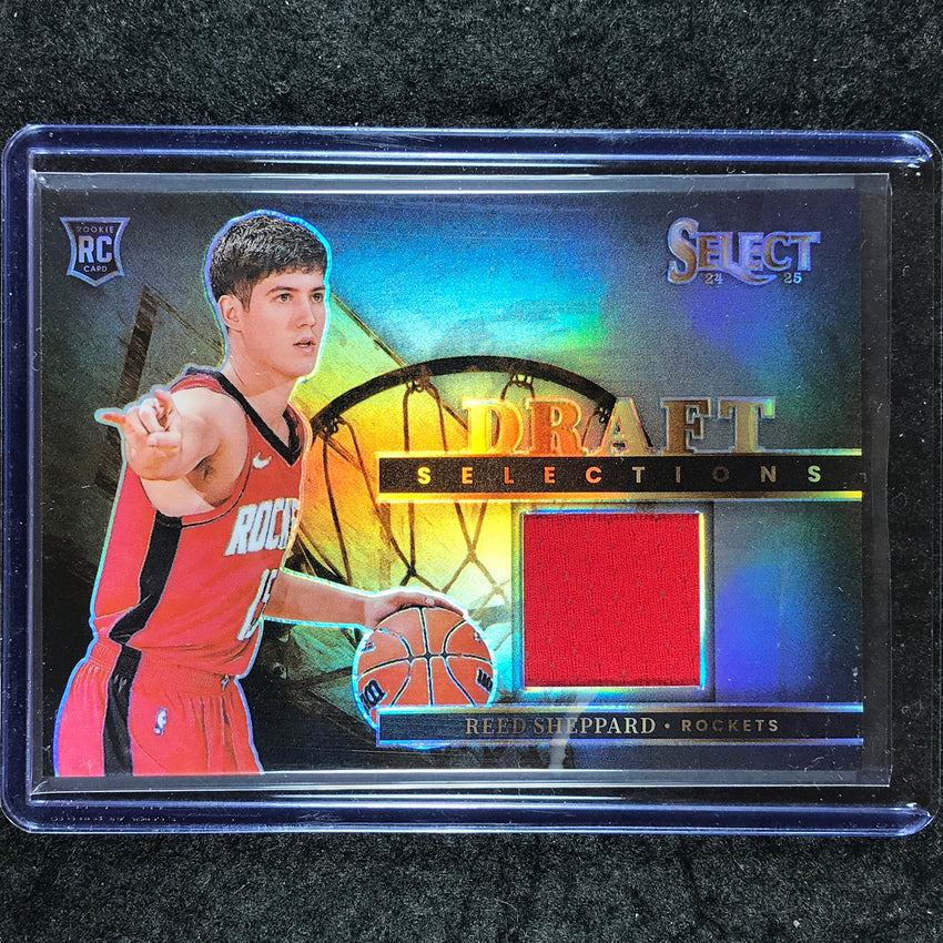 2024-25 Select REED SHEPPARD Draft Selections Memorabilia Rookie Jersey #RSH