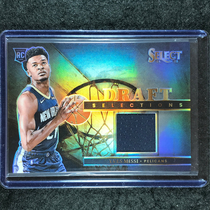 2024-25 Select YVES MISSI Draft Selections Memorabilia Rookie Jersey Relic #YVE