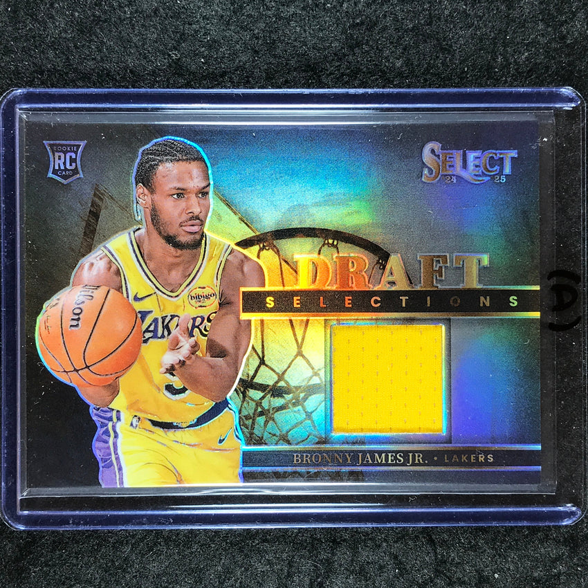 2024-25 Select BRONNY JAMES JR. Draft Selections Rookie Jersey Relic #BJJ (A)