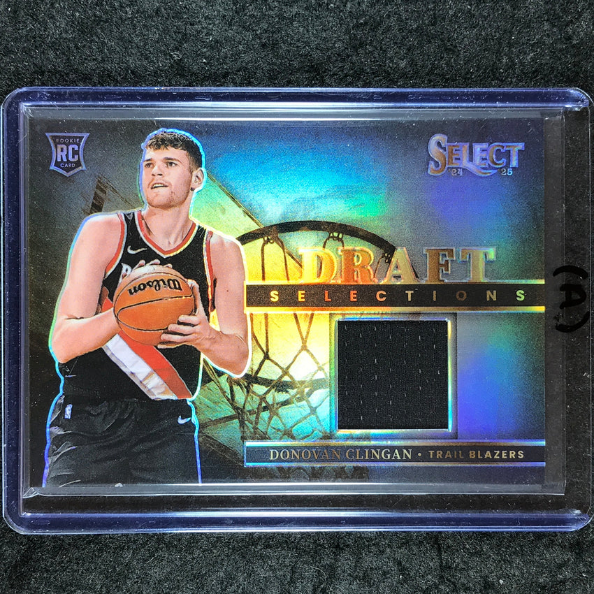 2024-25 Select DONOVAN CLINGAN Draft Selections Rookie Jersey Relic #CLI (A)