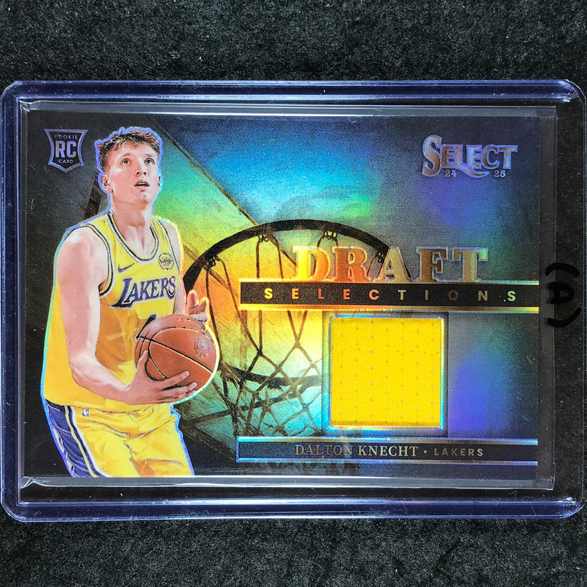 2024-25 Select DALTON KNECHT Draft Selections Memorabilia Rookie Jersey #KNE (A)