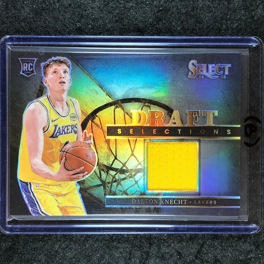 2024-25 Select DALTON KNECHT Draft Selections Memorabilia Rookie Jersey #KNE (B)