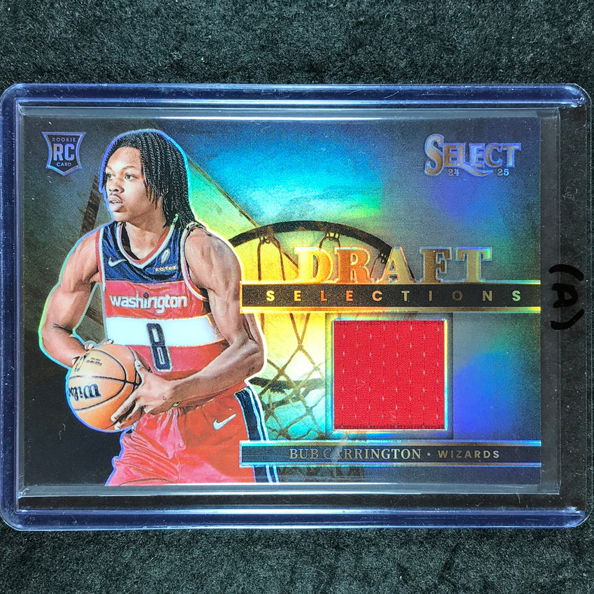 2024-25 Select BUB CARRINGTON Draft Selections Rookie Jersey Relic #BUB (A)