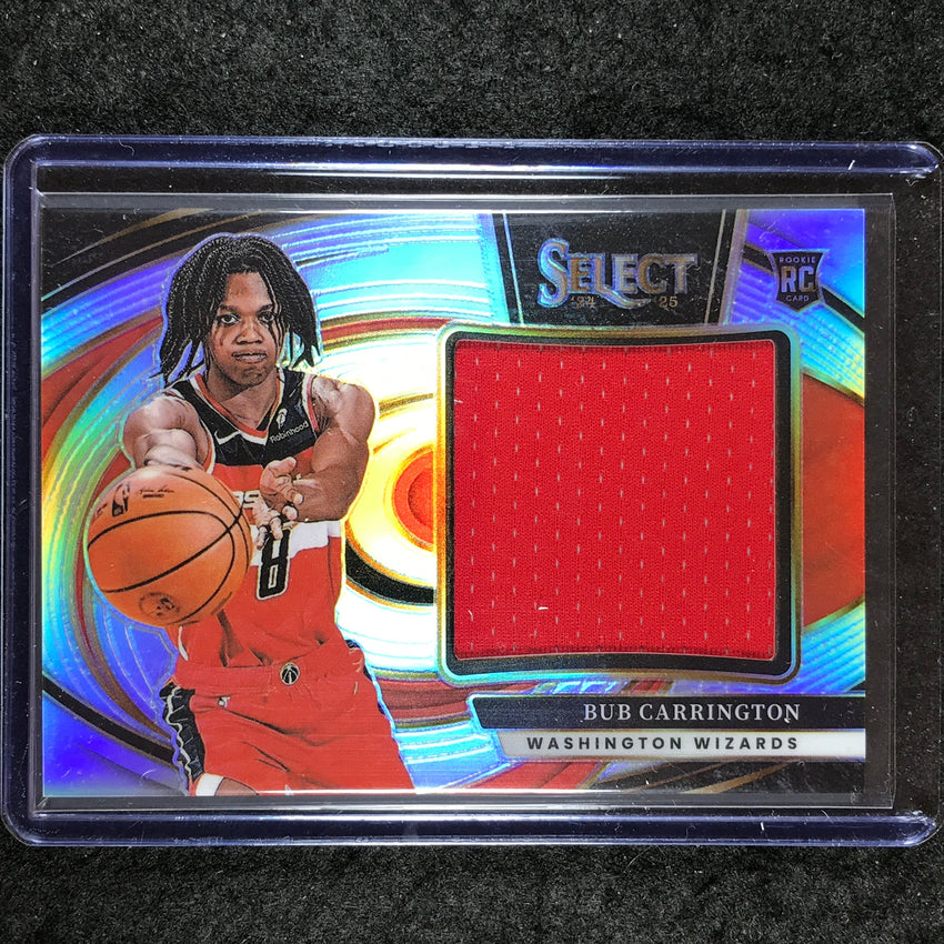 2024-25 Select BUB CARRINGTON Jumbo Rookie Swatches Jersey Relic #BUB