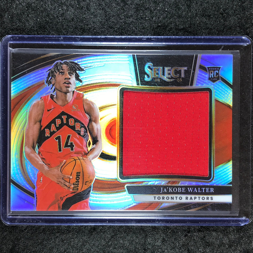 2024-25 Select JA'KOBE WALTER Jumbo Rookie Swatches Jersey Relic #JKW