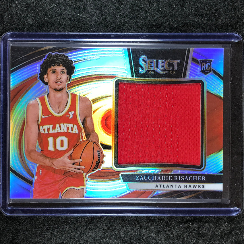2024-25 Select ZACCHARIE RISACHER Jumbo Rookie Swatches Jersey Relic #ZAC