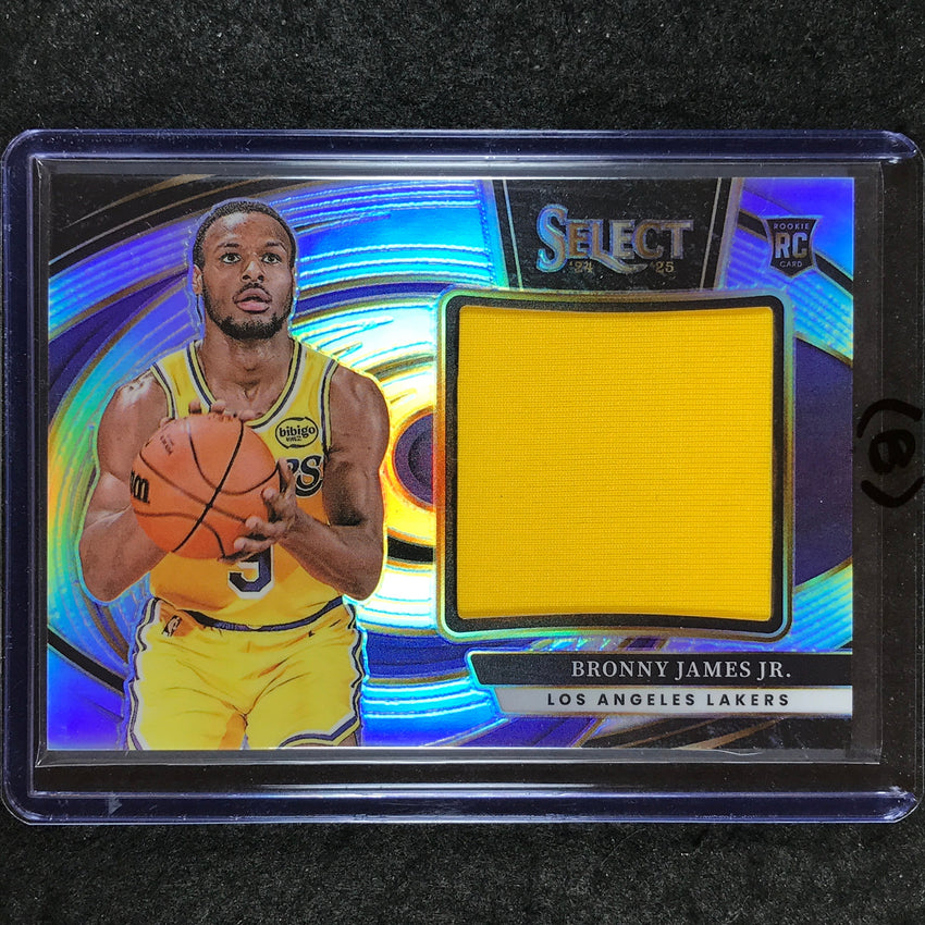 2024-25 Select BRONNY JAMES JR. Jumbo Rookie Swatches Jersey Relic #BJJ (B)
