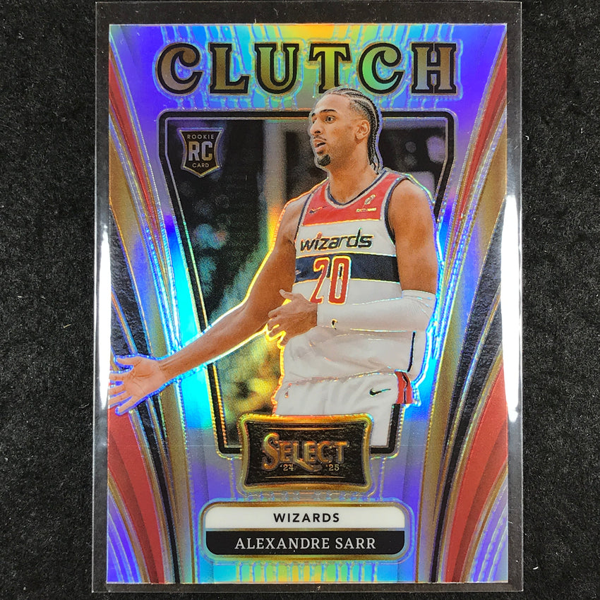 2024-25 Select ALEXANDRE SARR Clutch Rookie Silver #10