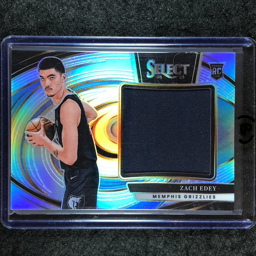 2024-25 Select ZACH EDEY Jumbo Rookie Swatches Jersey Relic #EDE (B)