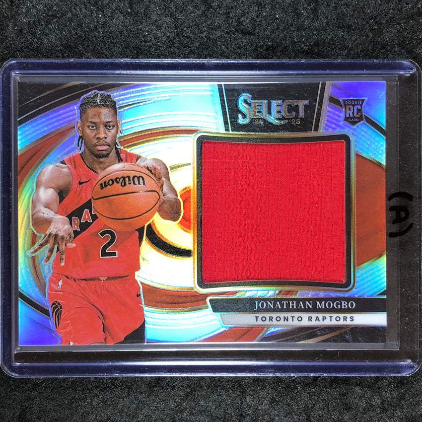2024-25 Select JONATHAN MOGBO Jumbo Rookie Swatches Jersey Relic #MOG (A)