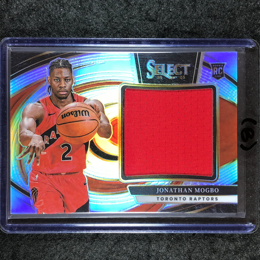 2024-25 Select JONATHAN MOGBO Jumbo Rookie Swatches Jersey Relic #MOG (B)