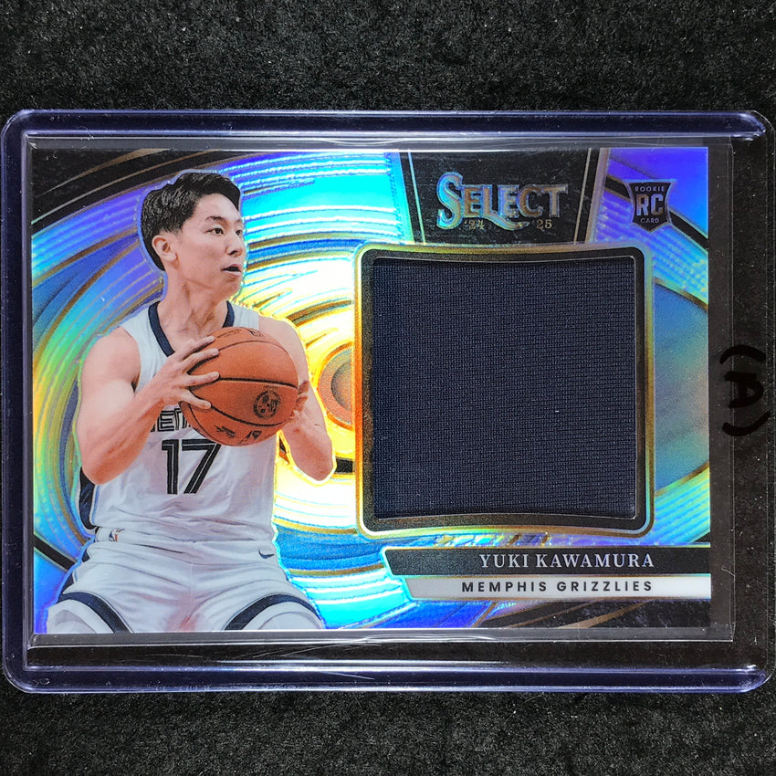2024-25 Select YUKI KAWAMURA Jumbo Rookie Swatches Jersey Relic #YUK (A)