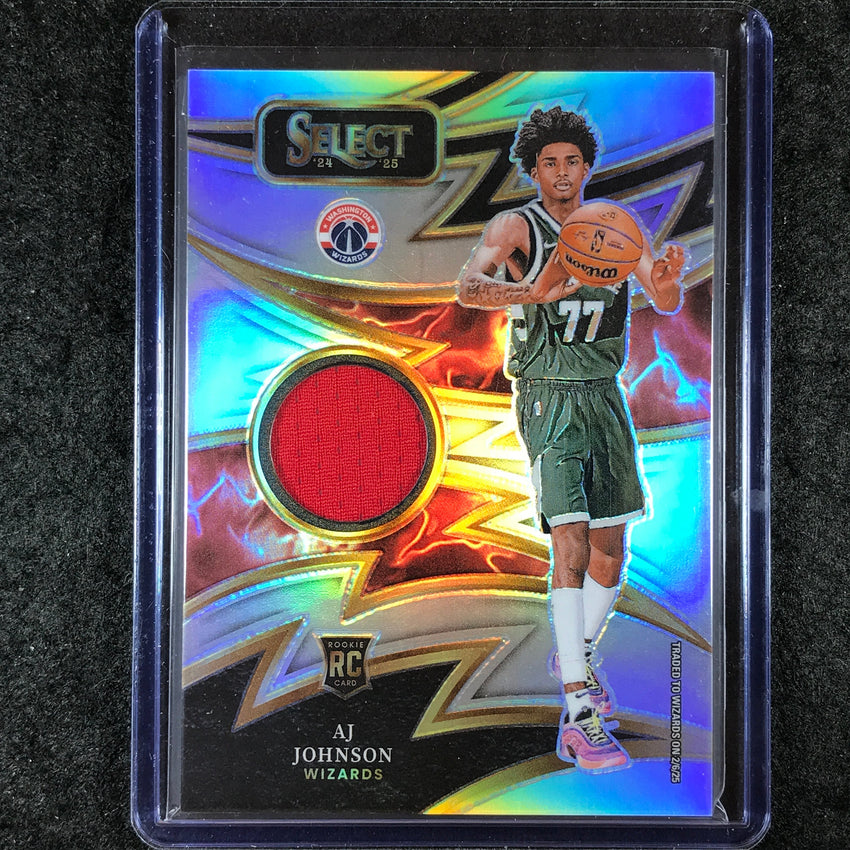 2024-25 Select AJ JOHNSON Sparks Rookie Jersey Relic #AJJ