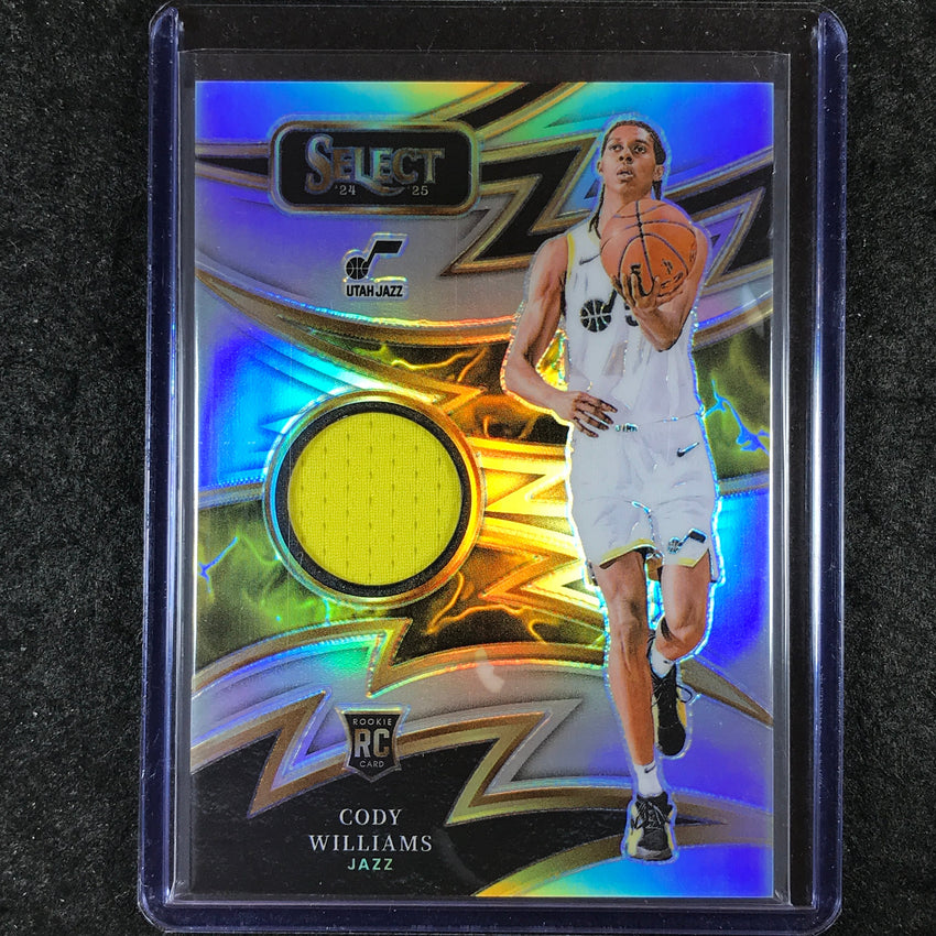 2024-25 Select CODY WILLIAMS Sparks Rookie Jersey Relic #CWI