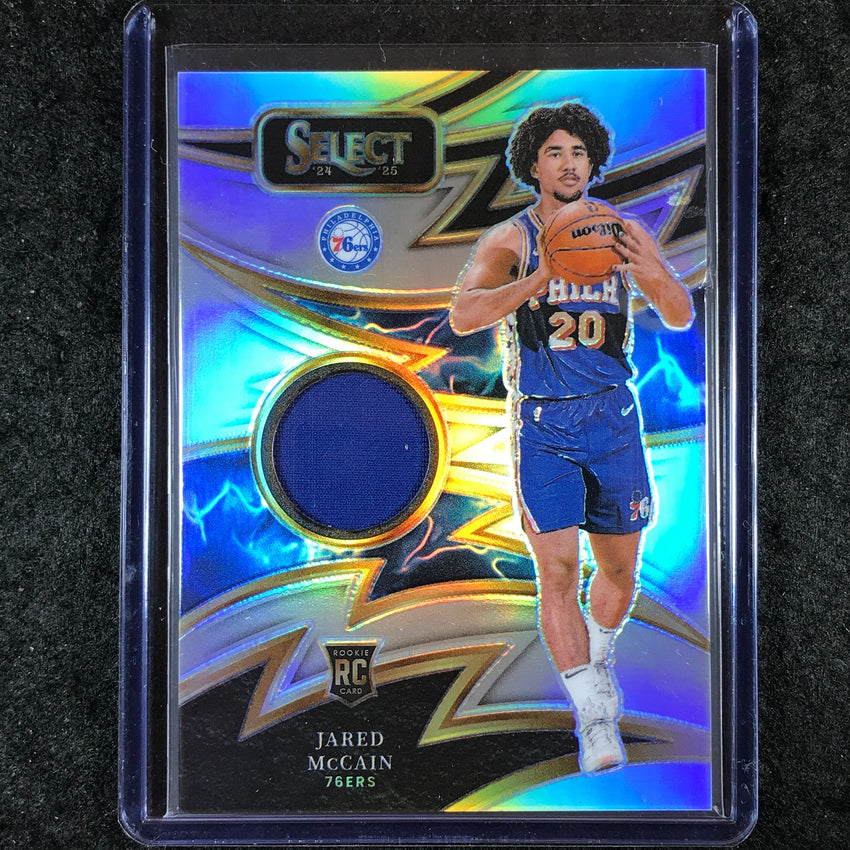 2024-25 Select JARED MCCAIN Sparks Rookie Jersey Relic #MCC