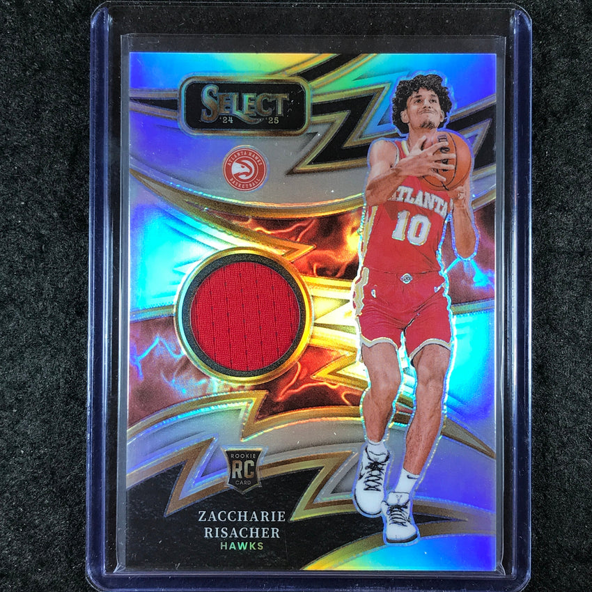 2024-25 Select ZACCHARIE RISACHER Sparks Rookie Jersey Relic #ZAC