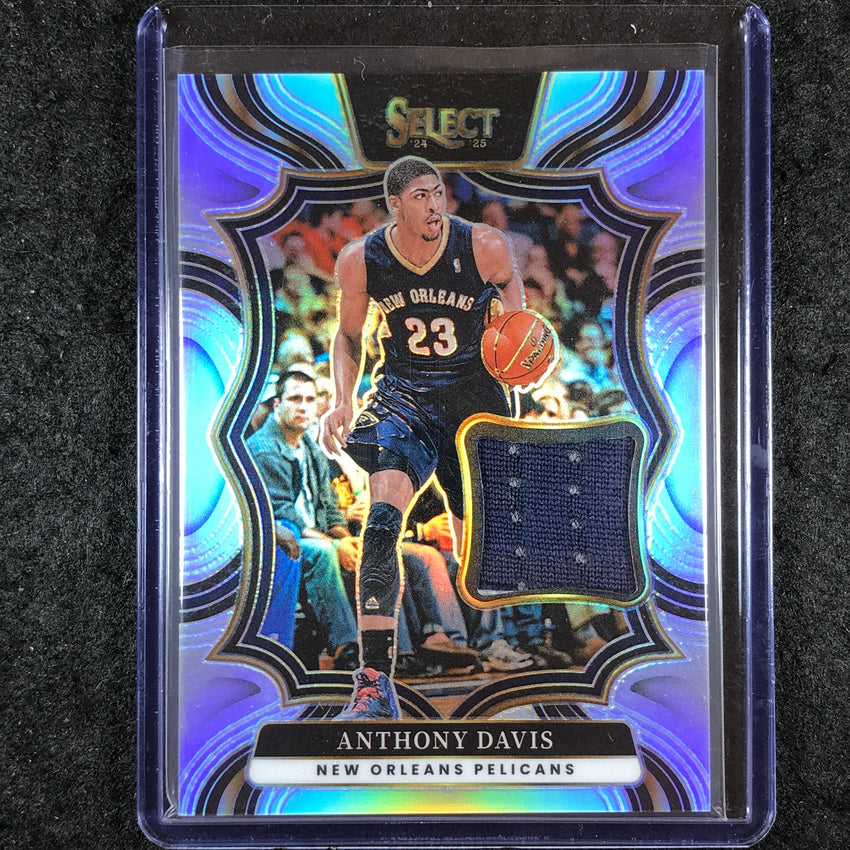 2024-25 Select ANTHONY DAVIS Throwback Memorabilia Jersy Relic #ADA