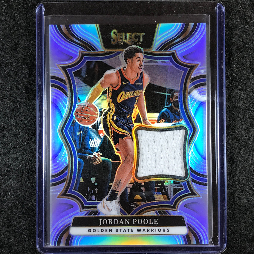 2024-25 Select JORDAN POOLE Throwback Memorabilia Jersy Relic #JPO