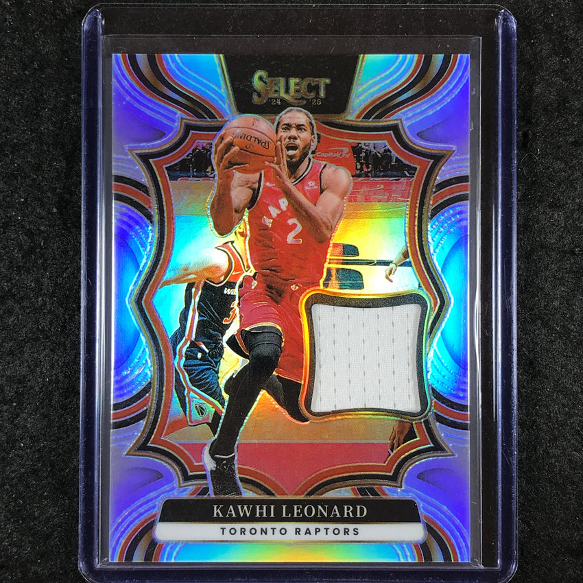2024-25 Select KAWHI LEONARD Throwback Memorabilia Jersy Relic #KAW