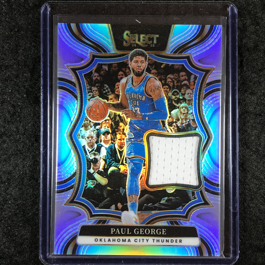 2024-25 Select PAUL GEORGE Throwback Memorabilia Jersy Relic #PGE