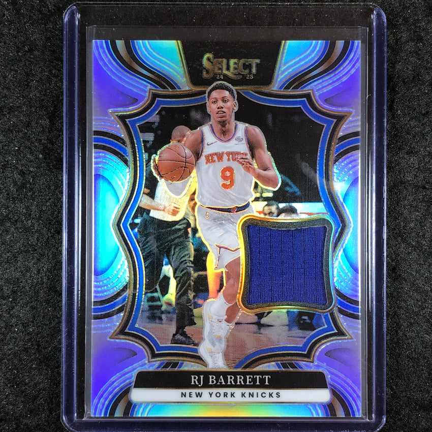 2024-25 Select RJ BARRETT Throwback Memorabilia Jersy Relic #RJB