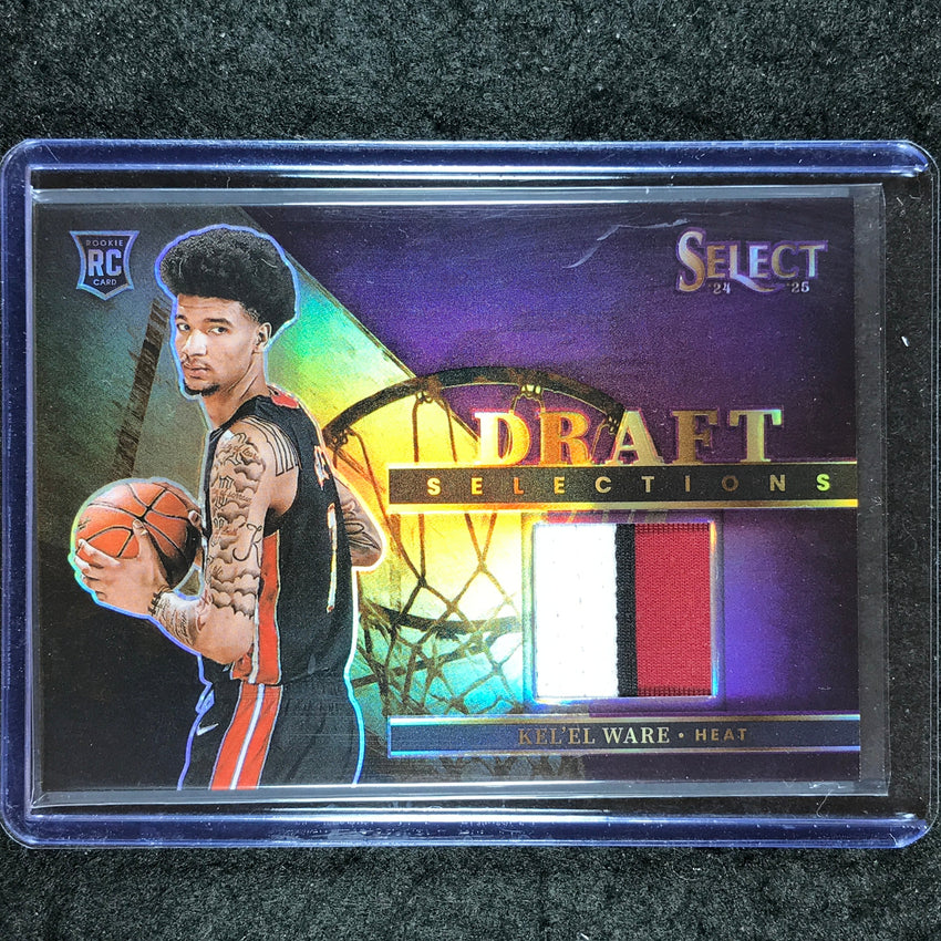 2024-25 Select KEL'EL WARE Draft Selections Rookie Patch Relic Purple 13/99
