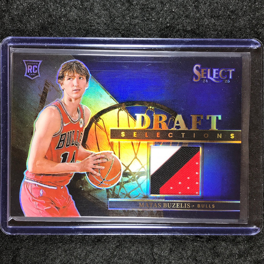 2024-25 Select MATAS BUZELIS Draft Selections Rookie Patch Blue 57/75