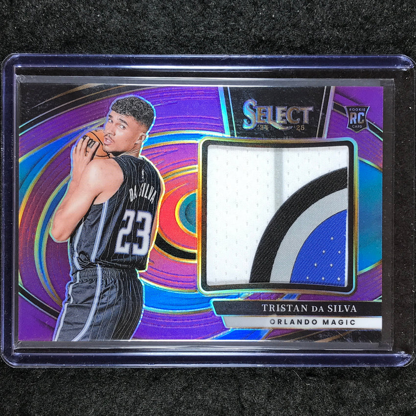 2024-25 Select TRISTAN DA SILVA Jumbo Rookie Swatches Patch Relic Purple 28/99