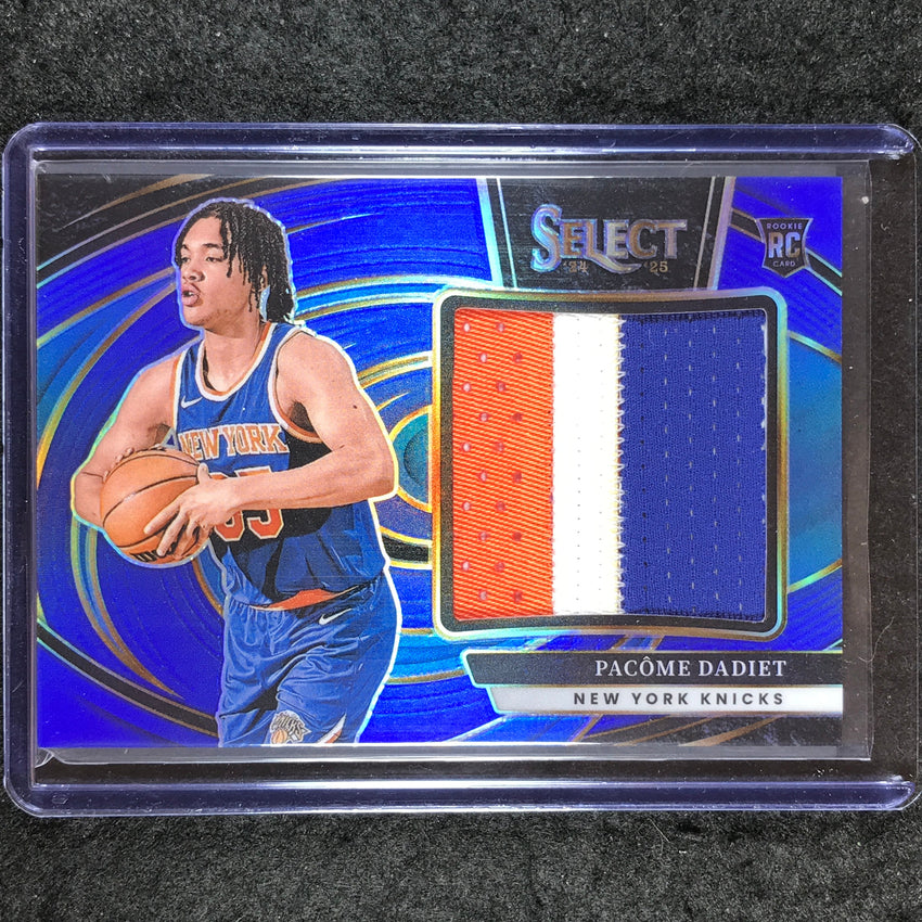 2024-25 Select PACOME DADIET Jumbo Rookie Swatches Patch Relic Blue 3/75