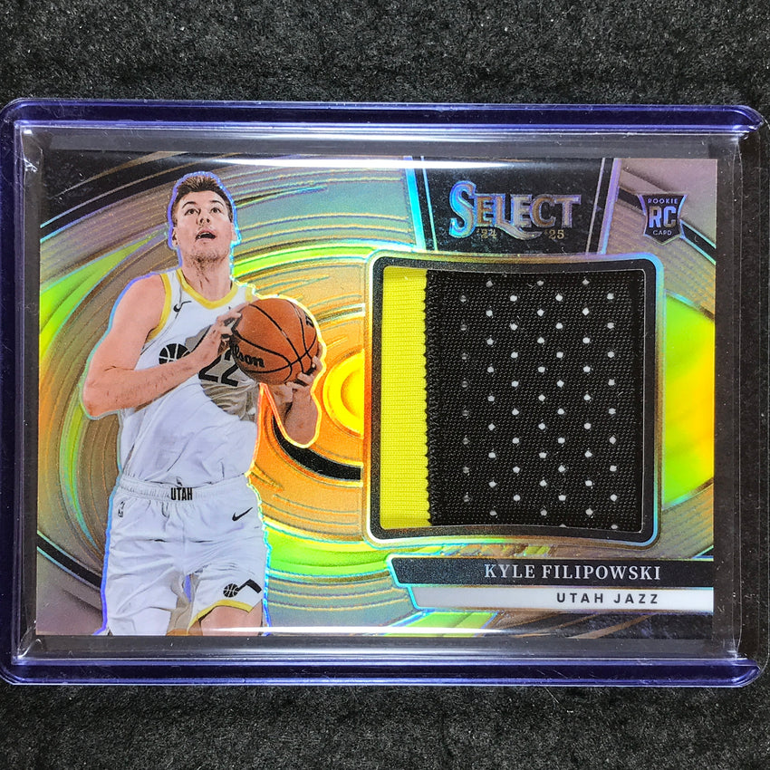 2024-25 Select KYLE FILIPOWSKI Jumbo Rookie Swatches Patch Relic Copper 47/49