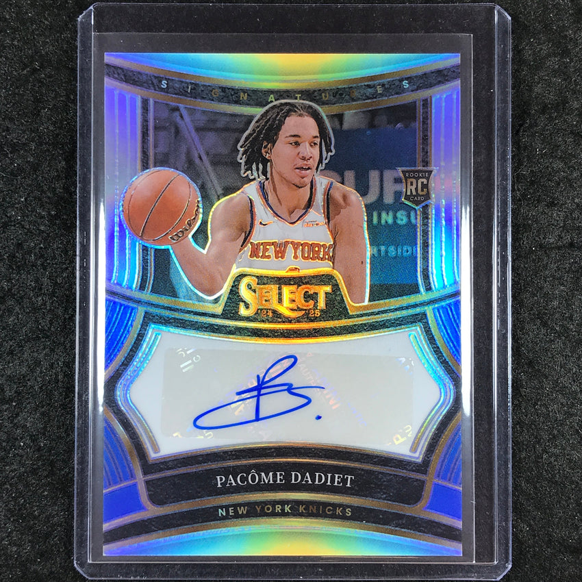 2024-25 Select PACOME DADIET Rookie Signatures Auto Silver 94/249