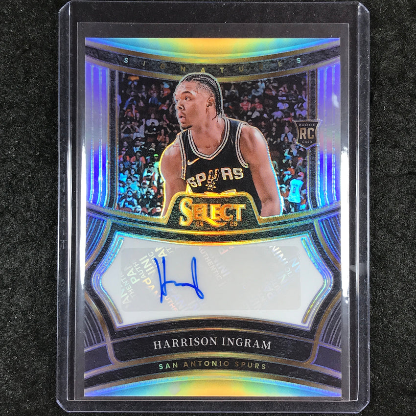 2024-25 Select HARRISON INGRAM Rookie Signatures Auto Silver 208/249