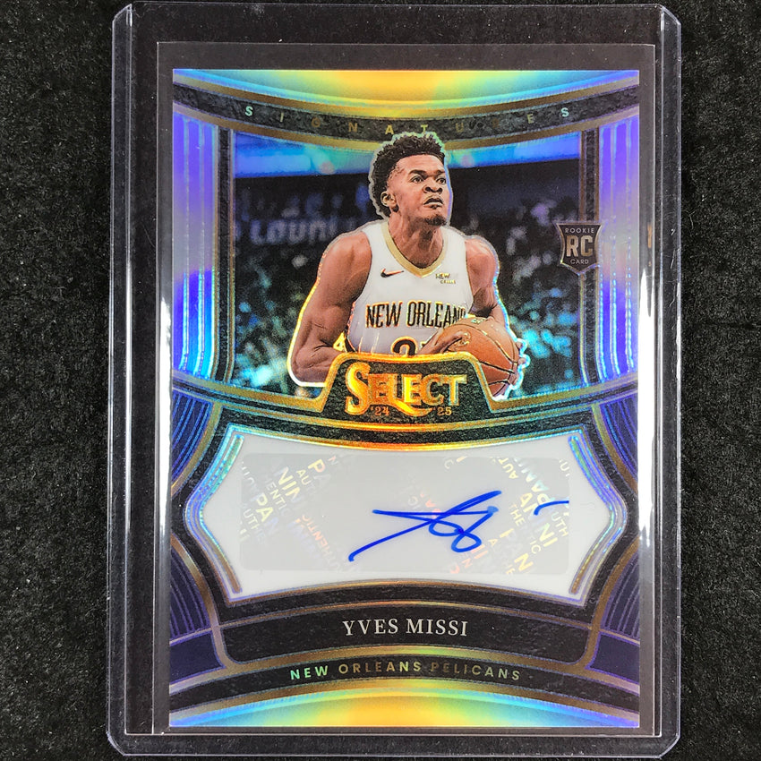 2024-25 Select YVES MISSI Rookie Signatures Auto Silver 48/249