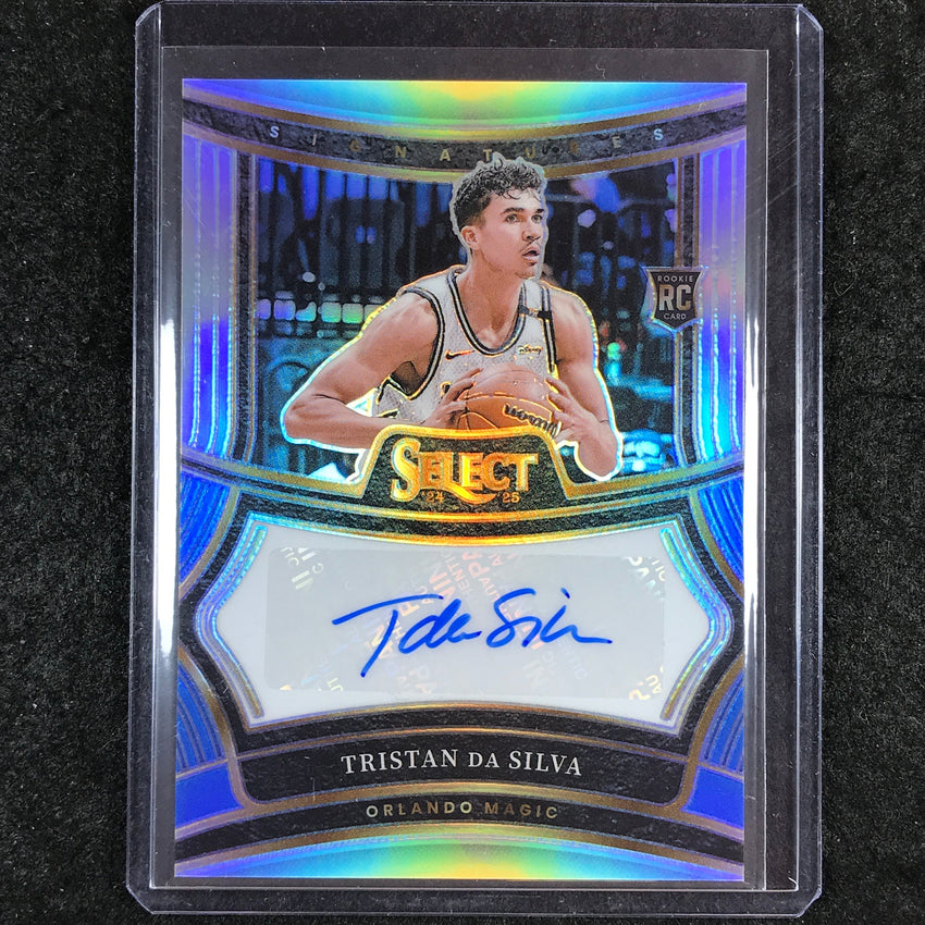 2024-25 Select TRISTAN DA SILVA Rookie Signatures Auto Silver 82/249