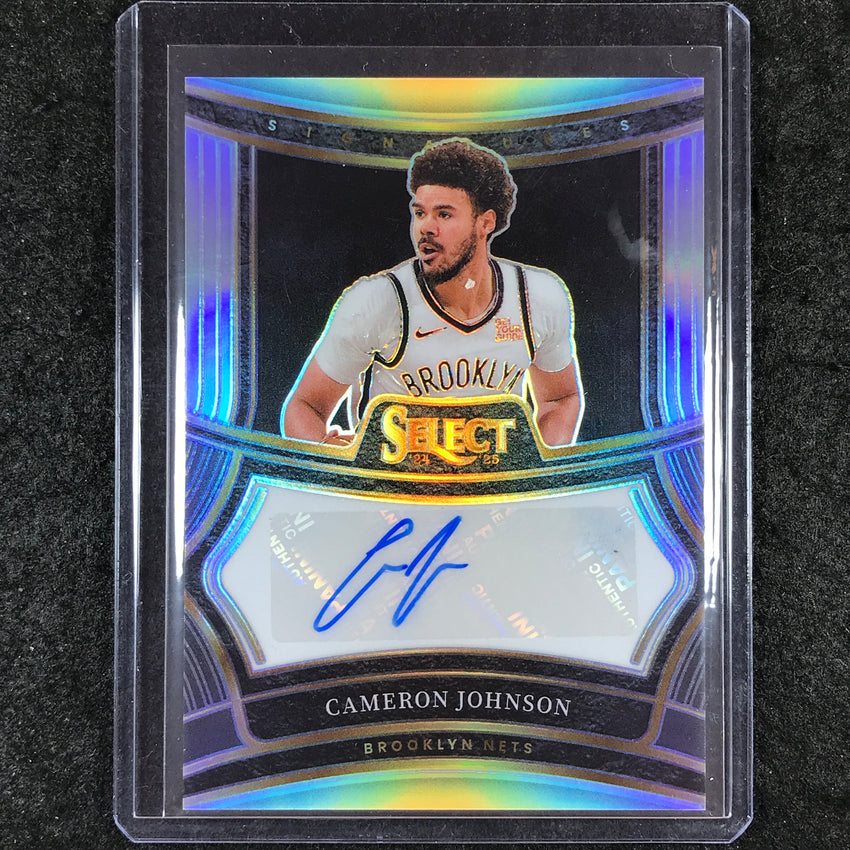 2024-25 Select CAMERON JOHNSON Signatures Auto Silver 26/99