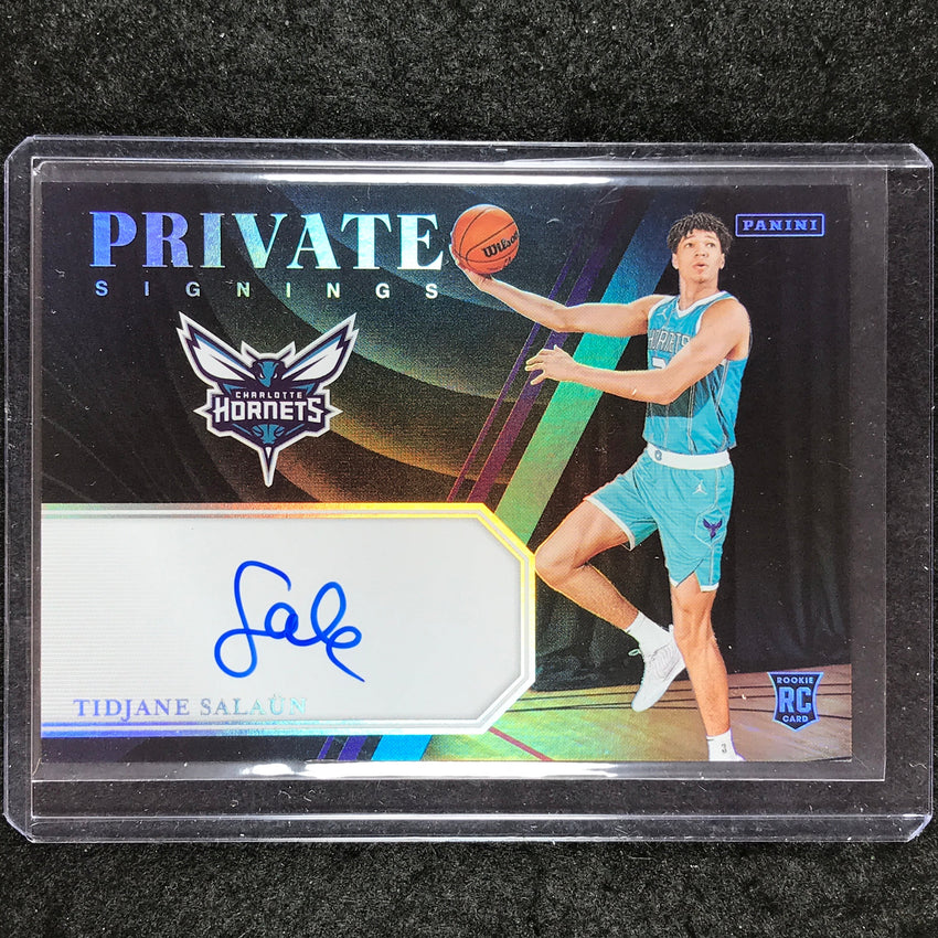 2024-25 Select TIDJANE SALAUN Private Signings Rookie Auto #TID