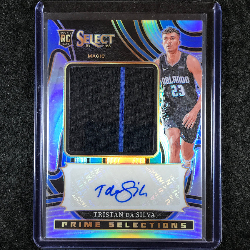 2024-25 Select TRISTAN DA SILVA Prime Selections Rookie Jersey Auto Silver 38/99