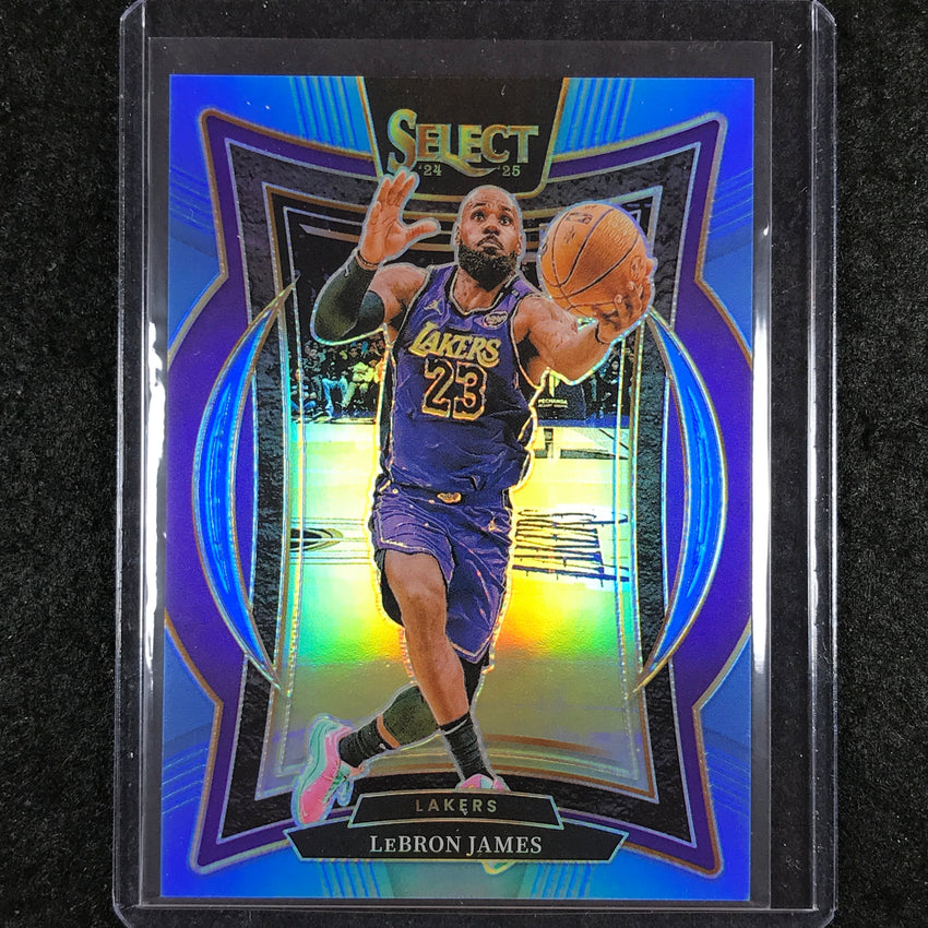 2024-25 Select LEBRON JAMES Concourse Light Blue /299 #54