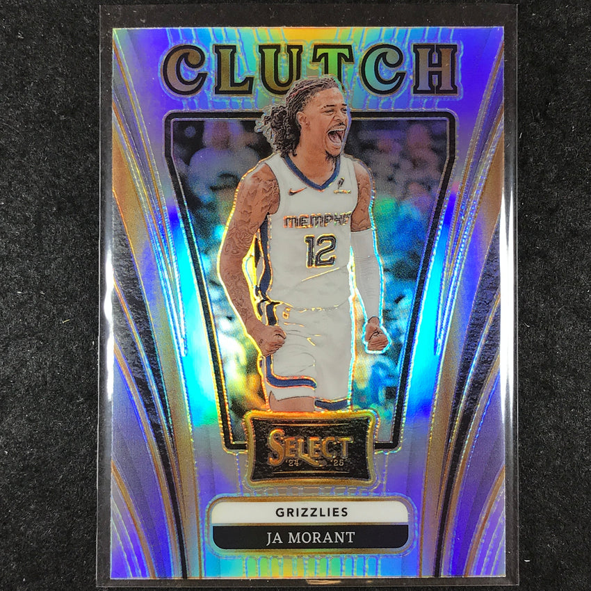 2024-25 Select JA MORANT Clutch Silver #17