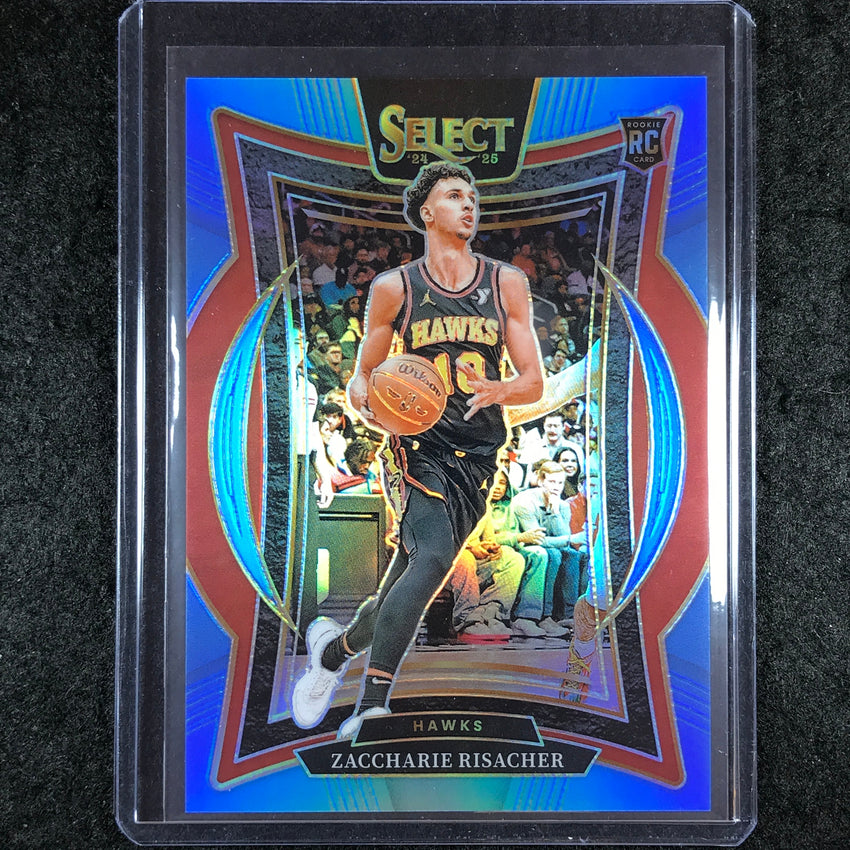 2024-25 Select ZACCHARIE RISACHER Concourse Rookie Light Blue /299 #86