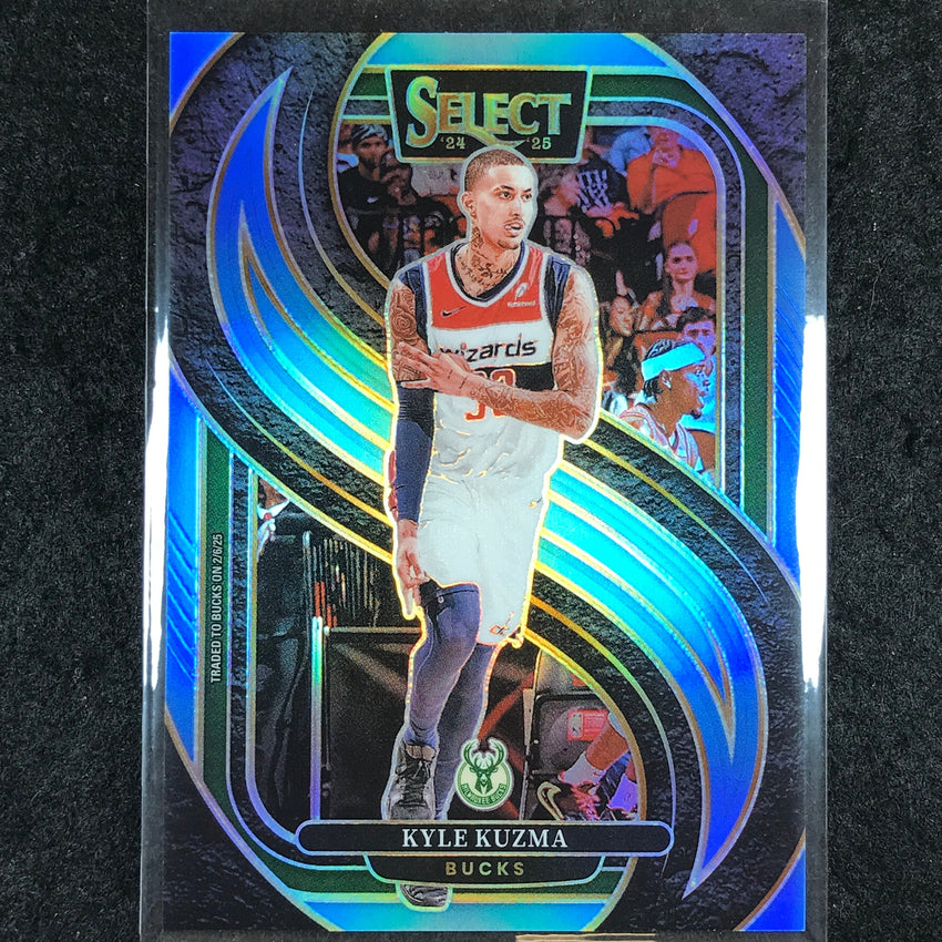 2024-25 Select KYLE KUZMA Premier Level Light Blue /299 #106