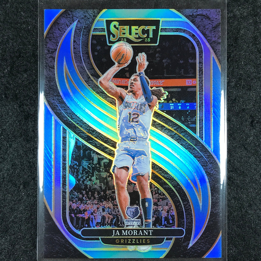 2024-25 Select JA MORANT Premier Level Light Blue /299 #107