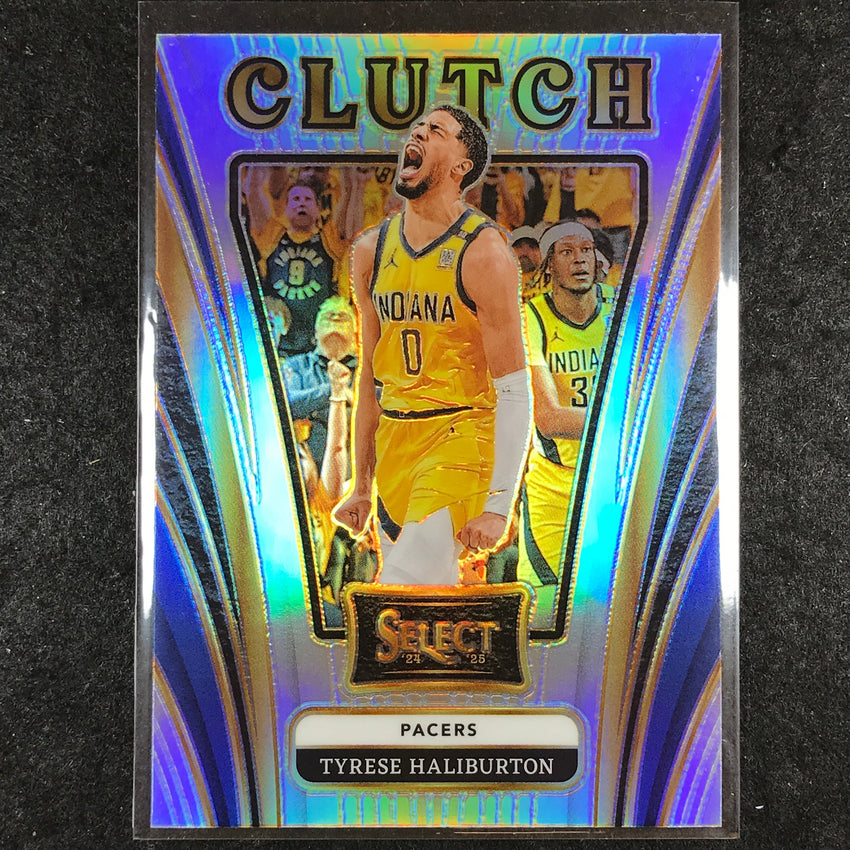 2024-25 Select TYRESE HALIBURTON Clutch Silver #22