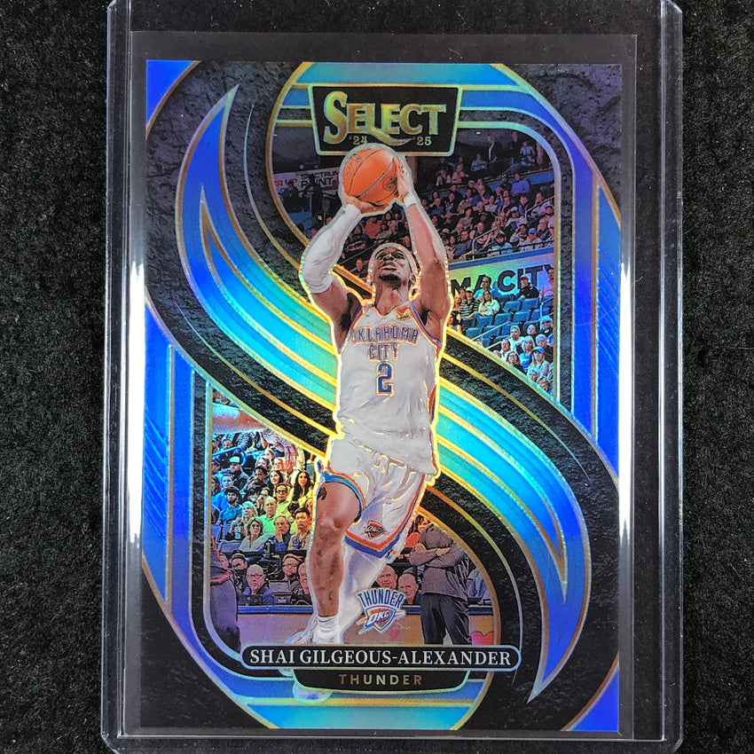 2024-25 Select SHAI GILGEOUS-ALEXANDER Premier Level Light Blue /299 #131