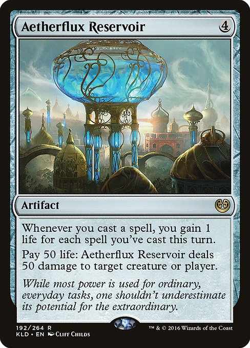 Aetherflux Reservoir - 192/264 - Rare - Kaladesh