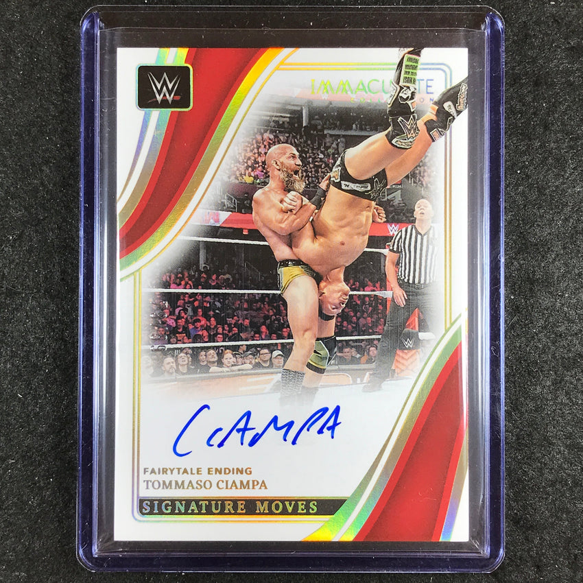 2023 Immaculate WWE TOMMASO CIAMPA Signature Moves Auto 79/99
