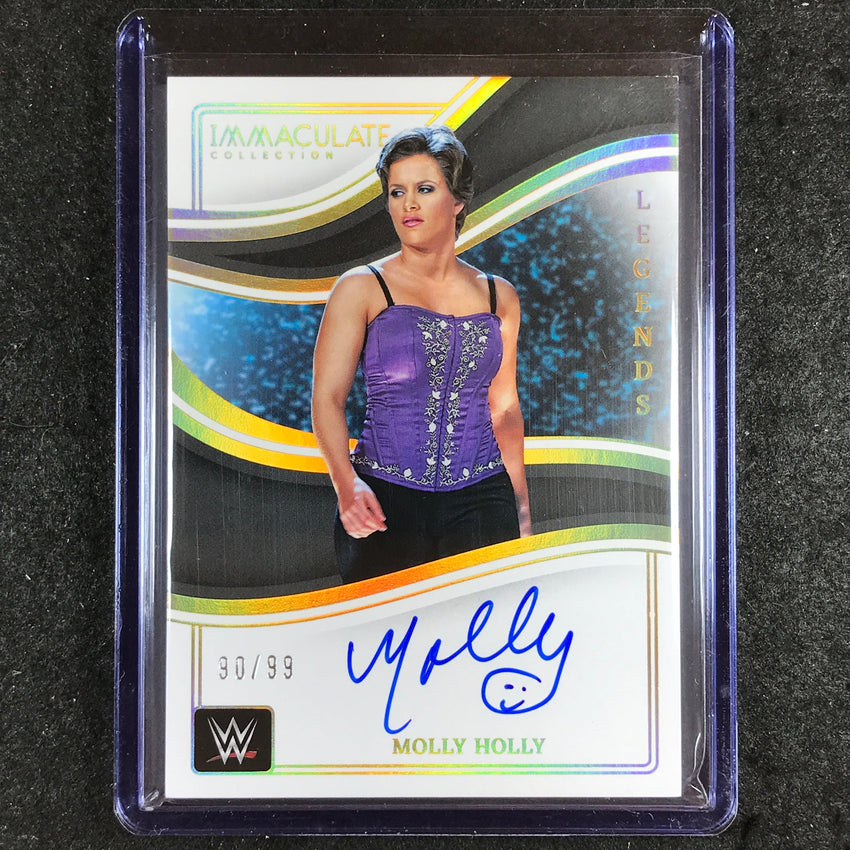 2023 Immaculate WWE MOLLY HOLLY Immaculate Legends Auto 90/99
