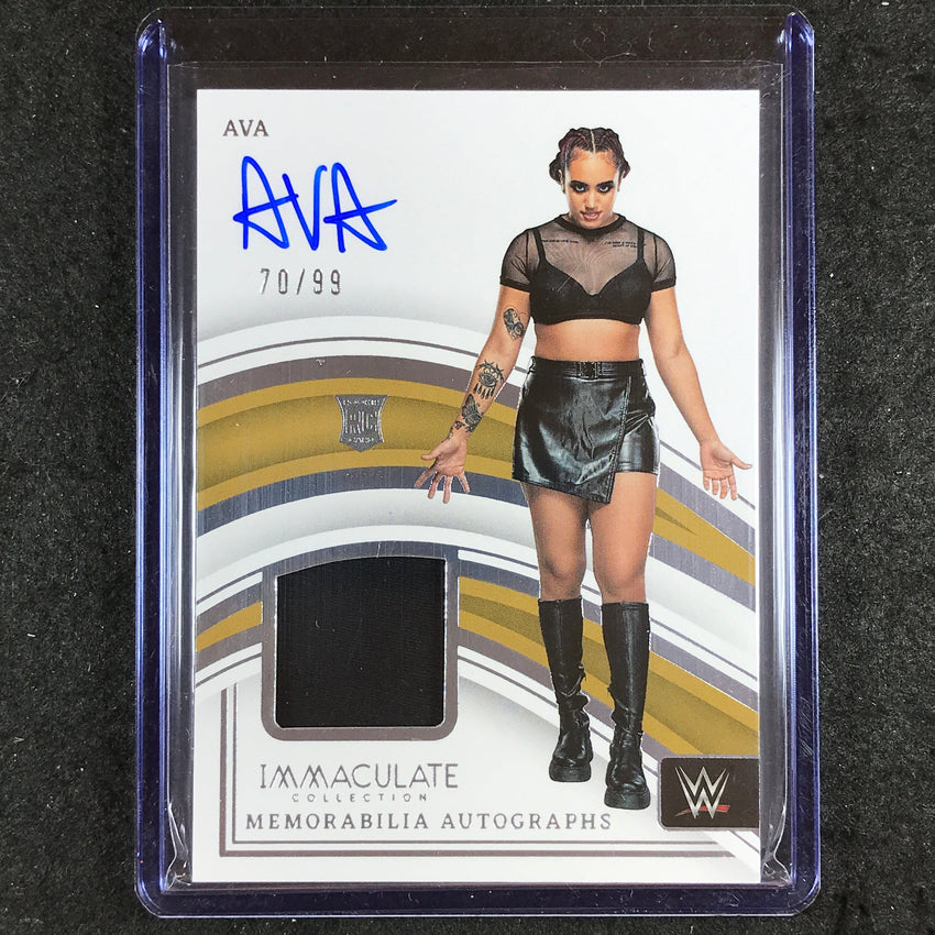 2023 Immaculate WWE AVA Memorabilia Rookie Auto Base 70/99